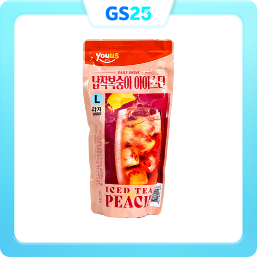YOUUS Iced Tea Flat Peach 340ml