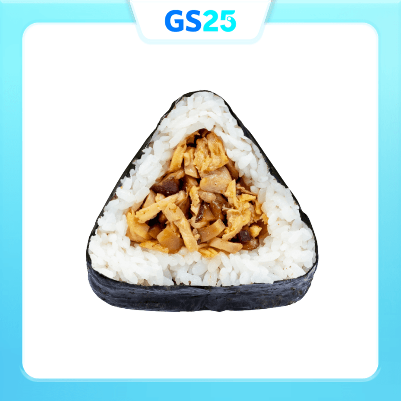 Cơm nắm gà nấm