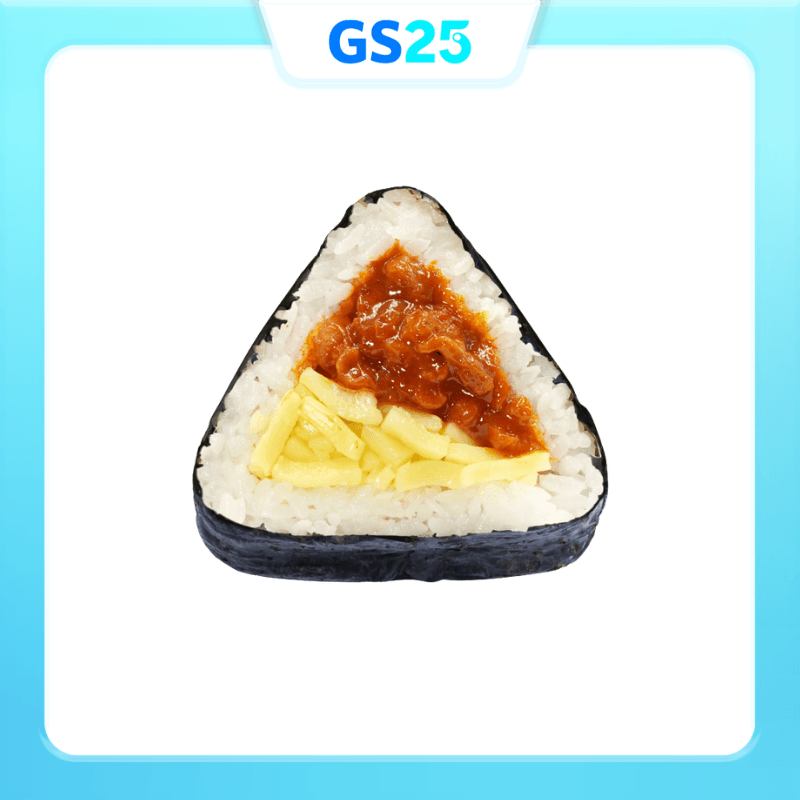 Cơm nắm gà sốt phô mai